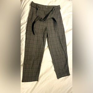 Aritzia Wilfred Wool tie-front pant